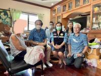 ลงพื้นที่เยี่ยมบ้านผู้สูงอายุที่มีภาวะติดบ้านต้องได้รับการดูแลระยะยาว