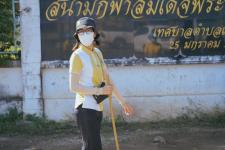 กองการศึกษา และสถานศึกษาในสังกัด ร่วมกิจกรรมจิตอาสาบำเพ็ญสาธารณประโยชน์