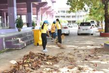 กองการศึกษา และสถานศึกษาในสังกัด ร่วมกิจกรรมจิตอาสาบำเพ็ญสาธารณประโยชน์