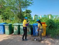 กองยุทธศาสตร์เข้าร่วมกิจกรรมจิตอาสาบำเพ็ญสาธารณประโยชน์เนื่องในวันคล้ายวันสวรรคตพระบาทสมเด็จพระบรมชนกาธิเบศร มหาภูมิพลอดุลยเดชมหาราช บรมนาถบพิตร