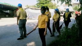 กองยุทธศาสตร์เข้าร่วมกิจกรรมจิตอาสาบำเพ็ญสาธารณประโยชน์เนื่องในวันคล้ายวันสวรรคตพระบาทสมเด็จพระบรมชนกาธิเบศร มหาภูมิพลอดุลยเดชมหาราช บรมนาถบพิตร