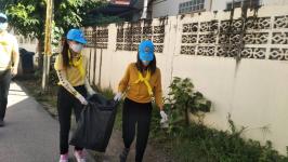 กองยุทธศาสตร์เข้าร่วมกิจกรรมจิตอาสาบำเพ็ญสาธารณประโยชน์เนื่องในวันคล้ายวันสวรรคตพระบาทสมเด็จพระบรมชนกาธิเบศร มหาภูมิพลอดุลยเดชมหาราช บรมนาถบพิตร