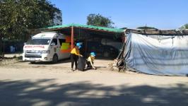 กองยุทธศาสตร์เข้าร่วมกิจกรรมจิตอาสาบำเพ็ญสาธารณประโยชน์เนื่องในวันคล้ายวันสวรรคตพระบาทสมเด็จพระบรมชนกาธิเบศร มหาภูมิพลอดุลยเดชมหาราช บรมนาถบพิตร