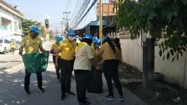 กองยุทธศาสตร์เข้าร่วมกิจกรรมจิตอาสาบำเพ็ญสาธารณประโยชน์เนื่องในวันคล้ายวันสวรรคตพระบาทสมเด็จพระบรมชนกาธิเบศร มหาภูมิพลอดุลยเดชมหาราช บรมนาถบพิตร