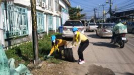 กองยุทธศาสตร์เข้าร่วมกิจกรรมจิตอาสาบำเพ็ญสาธารณประโยชน์เนื่องในวันคล้ายวันสวรรคตพระบาทสมเด็จพระบรมชนกาธิเบศร มหาภูมิพลอดุลยเดชมหาราช บรมนาถบพิตร