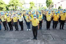 กองยุทธศาสตร์เข้าร่วมกิจกรรมจิตอาสาบำเพ็ญสาธารณประโยชน์เนื่องในวันคล้ายวันสวรรคตพระบาทสมเด็จพระบรมชนกาธิเบศร มหาภูมิพลอดุลยเดชมหาราช บรมนาถบพิตร