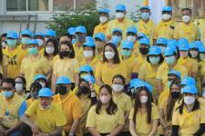 กองยุทธศาสตร์เข้าร่วมกิจกรรมจิตอาสาบำเพ็ญสาธารณประโยชน์เนื่องในวันคล้ายวันสวรรคตพระบาทสมเด็จพระบรมชนกาธิเบศร มหาภูมิพลอดุลยเดชมหาราช บรมนาถบพิตร