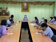 ประชุม เพื่อติดตามภารกิจงานและพร้อมมอบแผนงานในการดำเนินงานประจำเดือน