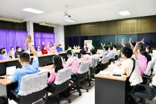 โรงเรียนเทศบาลเฉลิมพระเกียรติฯ จัดประชุมครูและบุคลากรทางการศึกษาประจำเดือน พฤศจิกายน 2565