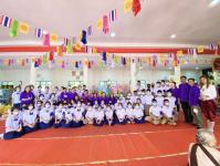 โรงเรียนเทศบาลวัดดอนแก้ว ร่วมถวายกฐิน ณ สำนักสงฆ์วิปัสนา มอญ แม่ปะ หมู่ 10 