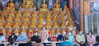 วัน พุธ ที่ 14 ธันวาคม 2565 กองสวัสดิการสังคม เจ้าหน้าที่ฝ่ายพัฒนาชุมชน และเจ้าหน้าที่ กองยุทธศาสตร์ ลงพื้นที่ จัดทำแผนชุมชน เพื่อสอบถามความเดือดร้อน ความต้องการของประชาชนในชุมชน ณ ชุมชนบัวคูณ