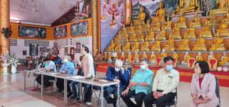 วัน พุธ ที่ 14 ธันวาคม 2565 กองสวัสดิการสังคม เจ้าหน้าที่ฝ่ายพัฒนาชุมชน และเจ้าหน้าที่ กองยุทธศาสตร์ ลงพื้นที่ จัดทำแผนชุมชน เพื่อสอบถามความเดือดร้อน ความต้องการของประชาชนในชุมชน ณ ชุมชนบัวคูณ