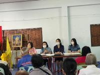 วัน พฤหัสบดี ที่ 15 ธันวาคม 2565 กองสวัสดิการสังคม เจ้าหน้าที่ฝ่ายพัฒนาชุมชน และเจ้าหน้าที่ กองยุทธศาสตร์ ลงพื้นที่ จัดทำแผนชุมชน เพื่อสอบถามความเดือดร้อน ความต้องการของประชาชนในชุมชน ณ ชุมชนมณีไพรสณฑ์