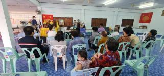 วัน พฤหัสบดี ที่ 15 ธันวาคม 2565 กองสวัสดิการสังคม เจ้าหน้าที่ฝ่ายพัฒนาชุมชน และเจ้าหน้าที่ กองยุทธศาสตร์ ลงพื้นที่ จัดทำแผนชุมชน เพื่อสอบถามความเดือดร้อน ความต้องการของประชาชนในชุมชน ณ ชุมชนมณีไพรสณฑ์