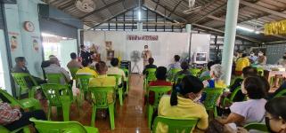 วัน จันทร์ ที่ 19 ธันวาคม 2565 กองสวัสดิการสังคม เจ้าหน้าที่ฝ่ายพัฒนาชุมชน และเจ้าหน้าที่ กองยุทธศาสตร์ ลงพื้นที่ จัดทำแผนชุมชน เพื่อสอบถามความเดือดร้อน ความต้องการของประชาชนในชุมชน ณ ชุมชนอินทรคีรี 1