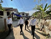 ลงพื้นที่ที่ประสบเหตุอัคคีภัย ณ บ้านเลขที่ 39/3 ถนนสองแคว อำเภอแม่สอด จังหวัดตาก โดยงานป้องกันและบรรเทาสาธารณภัยเทศบาลนครแม่สอดได้เข้าระงับเหตุเพลิงใหม่ดังกล่าว