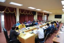 การประชุมคณะกรรมการจัดทำแผนอัตรากำลัง 3 ปี (ประจำปีงบประมาณ พ.ศ.2564-2566) เพื่อพิจารณาการเสนอขอกำหนดตำแหน่งของส่วนราชการในสังกัดเทศบาลนครแม่สอด