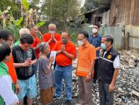 งพื้นที่ที่ประสบเหตุอัคคีภัย ณ บ้านเลขที่ 39/3 ถนนสองแคว อำเภอแม่สอด จังหวัดตาก