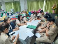 กองการเจ้าหน้าที่จัดประชุมประจำเดือน กุมภาพันธ์