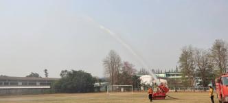 พ่นหมอกควัน พื้นที่อำเภอแม่สอด 22 กุมภาพันธ์ 2566