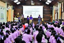 โรงเรียนเทศบาลเฉลิมพระเกียรติฯ จัดทัศนศึกษาแหล่งเรียนรู้นอกสถานที่ ประจำปีการศึกษา 2565