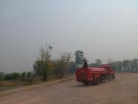 พ่นหมอกควัน พื้นที่อำเภอแม่สอด 1 มีนาคม 2566