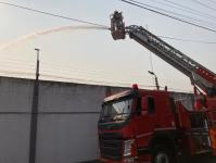 ดับเพลิงนครแม่สอด ร่วมซ้อมแผนดับเพลิง ภายในเรือนจำแม่สอด