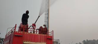 พ่นหมอกควัน พื้นที่อำเภอแม่สอด 2 มีนาคม 2566(เช้า)