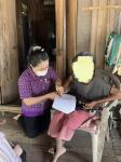 ลงพื้นที่เยี่ยมบ้านผู้สูงอายุชุมชนร่วมใจ ในการประสานข้อมูลเพื่อวางแผนการพัฒนาคุณภาพชีวิตด้านการปรับสภาพที่อยู่อาศัยและสภาพแวดล้อมให้มั่นคงปลอดภัยสำหรับการใช้ชีวิตประจำวันของผู้สูงอายุ