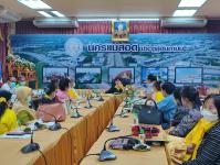 เข้าร่วมประชุมกับชมรมผู้สูงอายุ ทน.แม่สอด ณ ห้องประชุมโกเมน