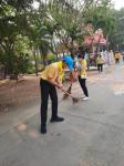 กองการเจ้าหน้าที่ ร่วมกิจกรรมจิตอาสาพัฒนาวัด เนื่องในวันมาฆบูชา