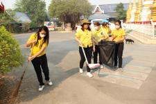 กองยุทธศาสตร์และงบประมาณ เข้าร่วมกิจกรรมจิตอาสาพัฒนาวัดเนื่องในวันมาฆบูชา ประจำปี 2566