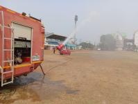 ฉีดน้ำพ่นหมอกควัน ร่วม ปภ. พื้นที่อำเภอแม่สอด(4/3/66)