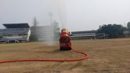 ฉีดน้ำพ่นหมอกควัน ร่วม ปภ. พื้นที่อำเภอแม่สอด(6/3/66)