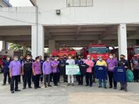 คณะผู้บริหาร ทน.แม่สอด มอบเสื้อทำงาน