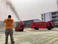 ดับเพลิงนครแม่สอด ออกพ่นน้ำลดหมอกควัน (7/3/66)