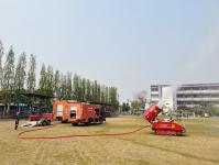 ดับเพลิงนครแม่สอด ออกพ่นน้ำลดหมอกควัน (7/3/66)