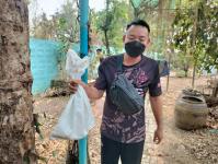 ดับเพลิงนครแม่สอด ออกจับงู ศูนย์ฝึกทักษะชีวิตและอาชีพ วิมุตติยา