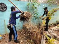 ดับเพลิงนครแม่สอด ออกจับงู ศูนย์ฝึกทักษะชีวิตและอาชีพ วิมุตติยา