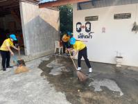 กองคลัง เข้าร่วมกิจกรรมจิตอาสาพฒนาวัด เนื่องในวันมาฆบูชา