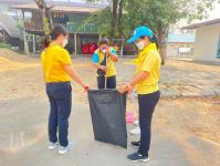 กองคลัง เข้าร่วมกิจกรรมจิตอาสาพฒนาวัด เนื่องในวันมาฆบูชา