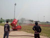 ดับเพลิงนครแม่สอด ออกพ่นน้ำลดหมอกควัน พื้นที่อำเภอแม่สอด (9/3/66)