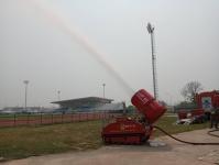 ดับเพลิงนครแม่สอด ออกพ่นน้ำลดหมอกควัน พื้นที่อำเภอแม่สอด (9/3/66)