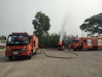 ดับเพลิงนครแม่สอด ออกพ่นน้ำลดหมอกควัน พื้นที่อำเภอแม่สอด ช่วงเช้า (10/3/66)