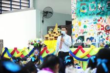 โรงเรียนเทศบาลวัดชุมพลคีรี จัดงานปัจฉิมนิเทศนักเรียนชั้นประถมศึกษาปีที่ 6 และมัธยมศึกษาปีที่ 3 ประจำปีการศึกษา 2565