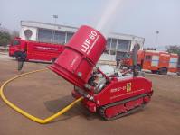 ฉีดน้ำพ่นหมอกควัน ร่วม ปภ. จุดโรงเรียนเทศบาลวัดดอนแก้ว