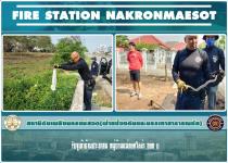 ดับเพลิงนครแม่สอด ออกจับงูเข้าบ้านประชาชน ซอย 11 หมู่บ้านแม่สอดวิลล่า