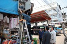 ทน.แม่สอด ตรวจรับโครงการจัดซื้อระบบกล้องโทรทัศน์วงจรปิด (CCTV) พร้อมติดตั้งในเขตเทศบาลนครแม่สอด