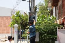 ทน.แม่สอด ตรวจรับโครงการจัดซื้อระบบกล้องโทรทัศน์วงจรปิด (CCTV) พร้อมติดตั้งในเขตเทศบาลนครแม่สอด