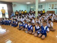 ดับเพลิงนครแม่สอด ออกให้ความรู้การป้องกันอัคคีภัยในสถานศึกษา โรงเรียนบ้านหนองน้ำเขียว ตำบลแม่กุ